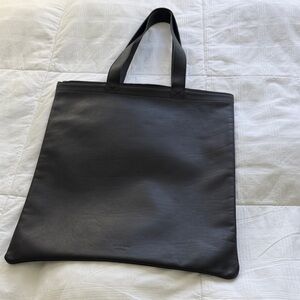 Black Leather Any gender or expression Bag